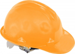 Industrial safety helmet, orange, Cat. Ii