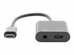 Digitus Usb-c 3.1 Gen.2 adapter 3,5 mm minipistikuga, 10 Gb/s