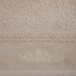 Elegantne vannilina 30x50 cm, 100% puuvill, beež