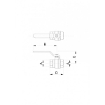 Kuulkraan Tytan 1 1/4'' tihendiga