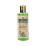 Sattva Neem and Aloe Vera &scaron;ampoon rasustele juustele, 210 ml