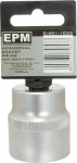 Kuusnurkne 1/2" satiinpea 21mm
