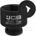 Jcb 33mm l&ouml;&ouml;k 1/2" kuuskant Cr-mo pea