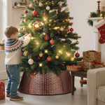 Metallist j&otilde;ulupuu aluse r&otilde;ngas Lanpn, 50 cm