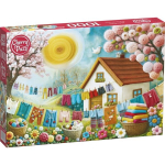 Kokkupandav pusle CherryPazzi &bdquo;Woollen Meadow&ldquo; 1000 t&uuml;kki 70x50 cm