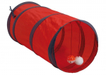 Kassitunnel m&auml;nguasjaga Pets Collection, 48x24,5 cm, punane