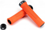 Jalgratta lenkstangi k&auml;epidemed ACID Endure 138 mm fikseerimisega, oranžid, ergonoomilised, libisemiskindlad, mugavad