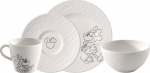 Villeroy & Boch n&otilde;udekomplekt Manufacture Rock Mickey Mouse, 4-osaline