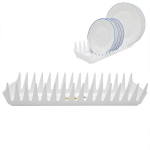 Plastist taldrikutaldrik valge 39 cm