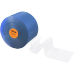 Ribakardin, PVC uksekardin, 2499.4x30.5 cm, l&auml;bipaistev, plast