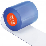 PVC ribakardin, 1524x20 cm, l&auml;bipaistev, plastist ukseriba rull