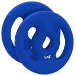 Raskuskomplekt 2x5 kg, l&auml;bim&otilde;&otilde;t 30 mm, sinine