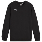 Puma Team Goal Casuals Crew Neck Sweat laste pusa, must 658593 03