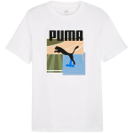 Puma Graphics Summer Sports Tee II meeste s&auml;rk, valge 627909 02, M