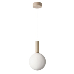 Ripplamp Candellux Testa 31-50892 beež klaaskera G9 10W