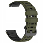 &bdquo;BestAccessories&rdquo; silikoonist kellarihm 22 mm, roheline