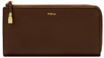Furla nahast lukuga rahakott Goccia L Zip Around Espresso