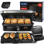 V&otilde;ileivagrill Elektriline grill-r&ouml;sterahi lihav&otilde;ileibade jaoks 180&deg; 2500 W, Elektrinis grilis skrudintuvas orkaitės tipo mėsai sumu&scaron;tiniams 180&deg; 2500 W