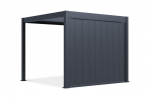 Reguleeritav paneelsein paviljonidele Pergola elegance/deluxe/fusion 3 m, must