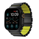 Apyrankė Nomad Stratos Band, black titanium, volt FKM - AW 45/46/49mm
