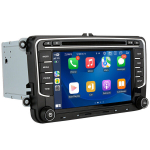 android cd dvd autoraadio junsun vw golf 5 6 passat touran eos tiguan polo seat gps navi wifi bt carplay fm rds swc 4+64gb 4g sim