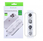 Rixus Clear Glass Fit Box kaitseklaas Apple iPhone 14 , 13, 13 Pro, 16e, 17e