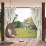 Eurofirany kardin Garden 12, 155x220 cm, liivakarva