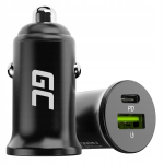 Autolaadija 38W USB-C 6A, Automobilinis įkroviklis 38W USB-C 6A