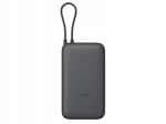Akupank V&auml;line aku 20000 mAh 22,5 W tumehall, I&scaron;orinė baterija 20000 mAh 22,5 W tamsiai pilka