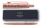 Parker Jotter Xl kroomitud roosa graveeritud pliiats on suurep&auml;rane kingitus