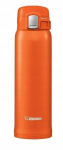 Zojirushi Sm-she60dv 600ml: termotops, roostevaba teras, oranž