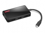 Lenovo Gx91m73945 Usb-c dokk, 4k, 100w, 3x Usb-a, Hdmi, Vga
