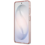 Apsauginis dėklas Samsung Galaxy S26, suderinamas su MagSafe, rožinis &ndash; Guess