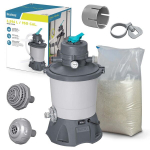 Liivapump 3596 l/h + 25 kg liiva Bestway