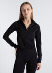 Naiste &otilde;mblusteta pikkade varrukatega pluus lukuga JACKET Giulia, v&auml;rv black