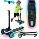 Kolmerattaline tasakaaluratas lastele, LED-valgustusega, Ricokids