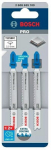 Bosch T121bfc saelehed metallile, 92 mm, 3 tk.