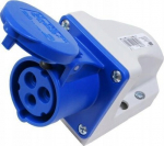 Pistikupesa 16a 3p 230v sinine Ip44, v&auml;ike karp