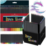Faber-castell Black Edition v&auml;rvilised pliiatsid, 50 tk.