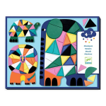 Loominguline komplekt-mosaiik Djeco DJ00074 Aafrika