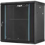 Serverikapp, 12U seinakinnitus, 64x45x60 cm, must, korpus
