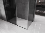 Mexen Velar l&uuml;kand du&scaron;ikabiin 160 x 80 cm, grafiit, must - 871-160-080-41-70