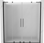 Mexen Velar L Duo du&scaron;iuksed 170 cm, h&auml;rmatatud, mustad - 871-170-003-32-70