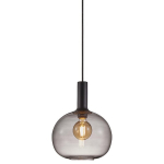 Nordlux Alton 25 rippvalgusti E27 60w must suitsune