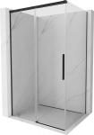 Mexen Rox nihutuskabiini, liugv&auml;ravatega, 150 x 90 cm, l&auml;bipaistev, must - 8C2-150-090-70-00