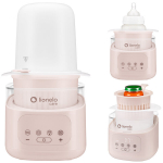 Pudelisoojendaja-sterilisaator eemaldatava anumaga, 400 W &ndash; Lionelo ThermUP 4.0 Beige Latte