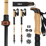 Reguleeritavad matkakepid Nils Tk8606, bambus/alumiinium