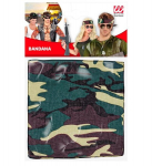 Rohelise kamuflaažimustriga bandana