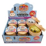 Toys Revolution Mystery Bun Squishy Glitter Dumpling stressivastane m&auml;nguasi kapslis