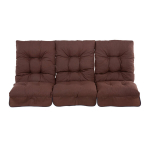 Kiige padi Patio Monte Carlo, 170x125 cm, pruun